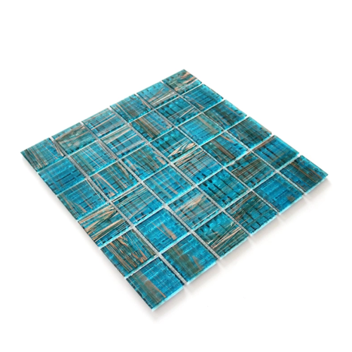 Outdoor glass mosaic tiles hot sale