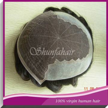 hair toupee,indian remy hair toupee,100% human hair stright toupee