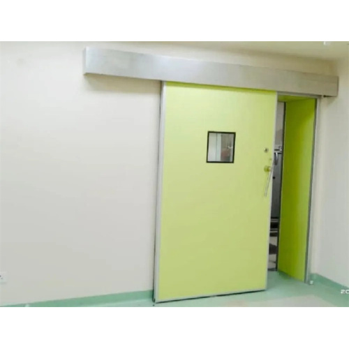 Stainless steel airtight interior hospital sliding door