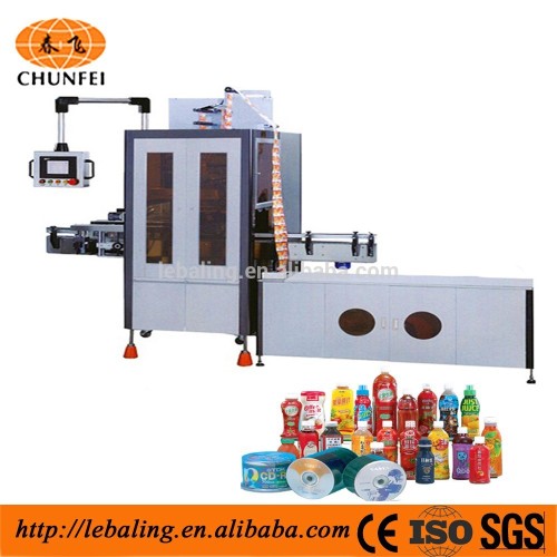 Shanghai Factory Manufacturers Shrink Sleeve Full Automatic Trapping Label Machine