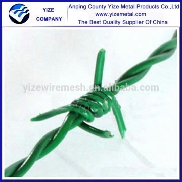 alibabab best selling PVC coated barb wire, PE barb wire