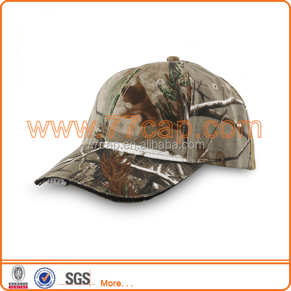 Wholesale Blank Plain Camo Hats /Camouflage Baseball Caps