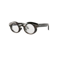 Irregular Round Buffalo Horn Eyeglasses