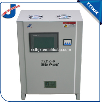 battery charging unit for lift truck and pallet transporter battery service