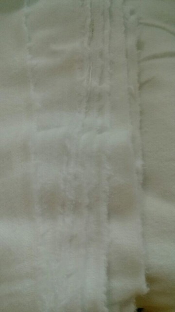 White Cotton Flannel Fabric For Baby