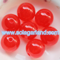 16MM 18MM akrylowe okrągłe półprzezroczyste cukierki Chunky Gumball Beads