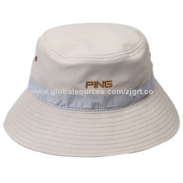 100% Polyester PING golf bucket hat