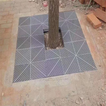 PP Garage Floor Tile Interlocking Plastic Grid Flooring