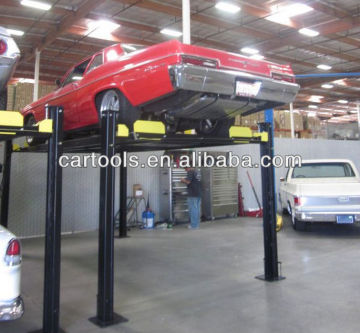 Removable double parking car lift