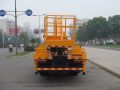 memesan Dongfeng technic telescopic cherry picker lorry