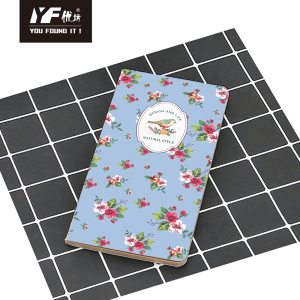 Natural style single sewing notebook