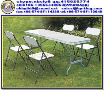 Foldable camping tables set , camping chair with table , camp chair with table