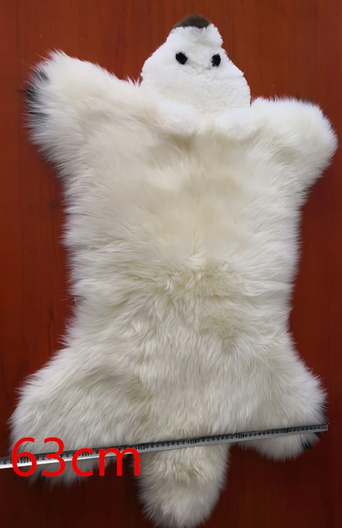 Dyed Sheepskin Rug with Factory Price