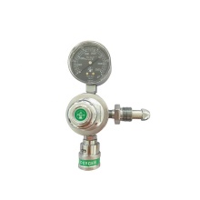 Medical Oxygen Tank Regulator with Self-Sealing Valve