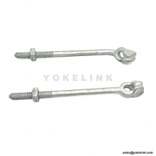 5/8'' Thimble Eye Bolt Drop Forged HDG IEEE C135.1 & CSA C83 SEC Compliant Poleline Fastener