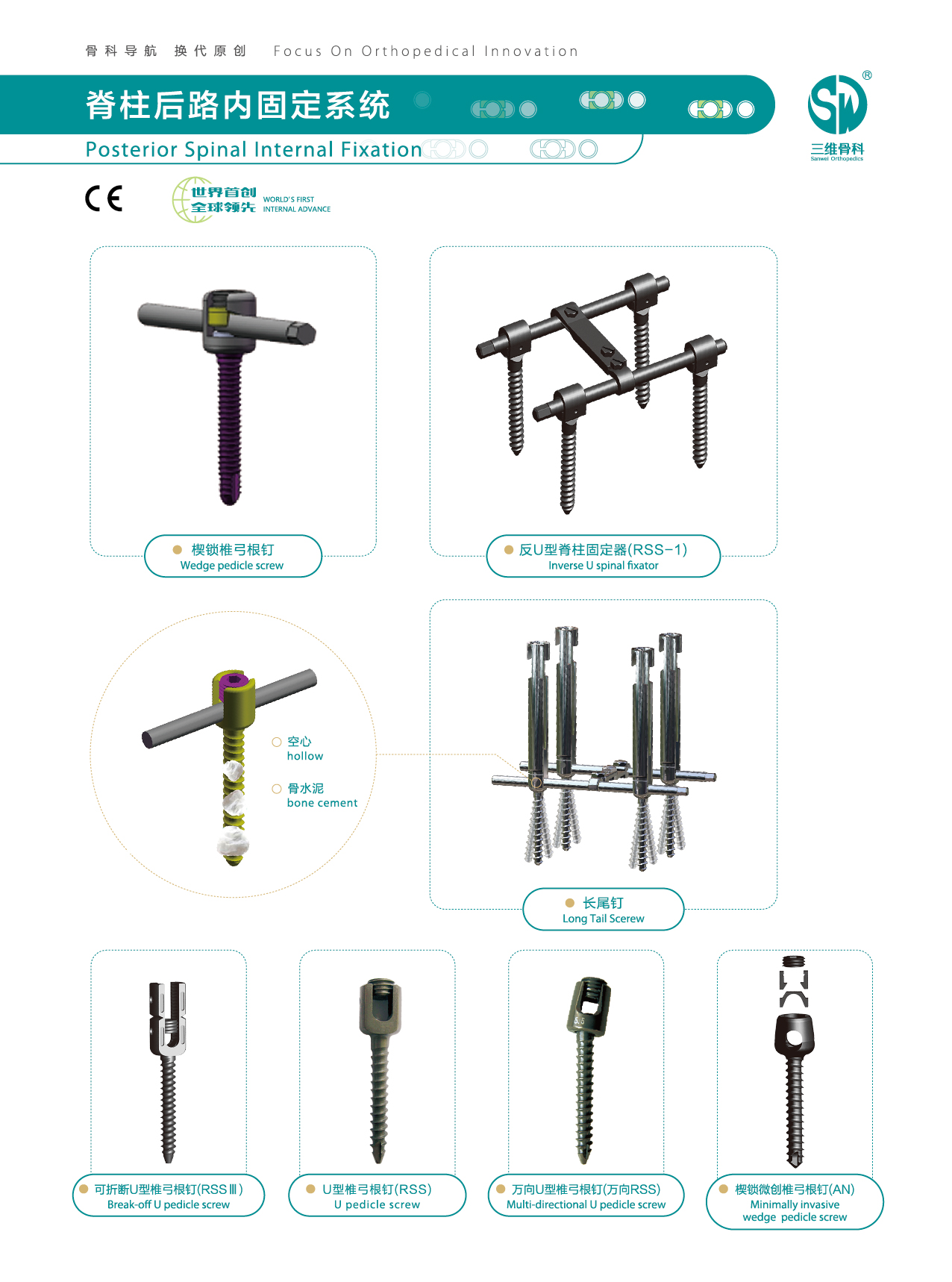 Sistem fiksasi tulang belakang Spinal fixation system