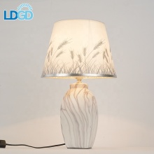 Top Modern Design Vase Shape Marble Porcelain Table Lamps for Home Decor