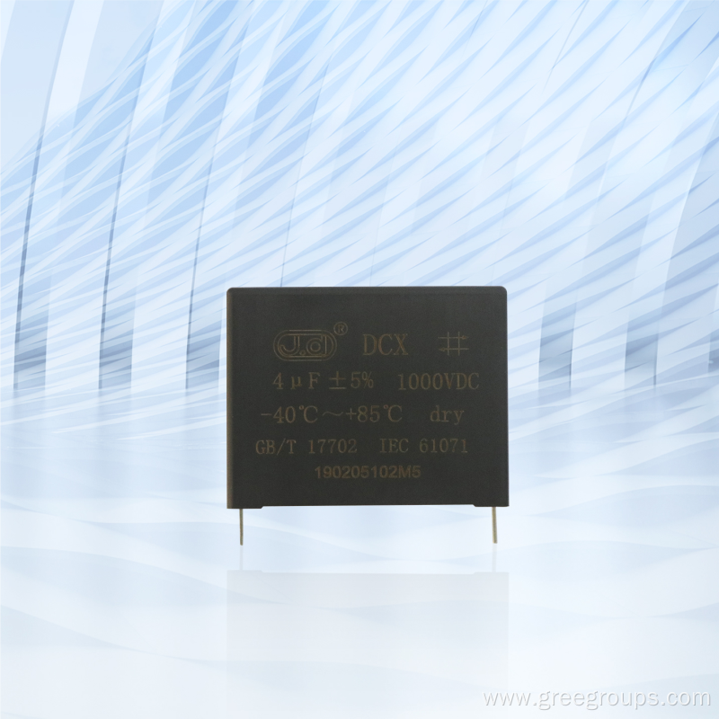 DCX Type Metallized Film Capacitor