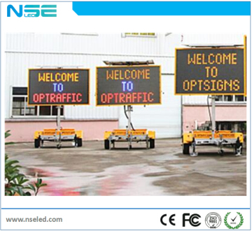 Solar Powered Traffic Safety Outdoor Variable Message Sign