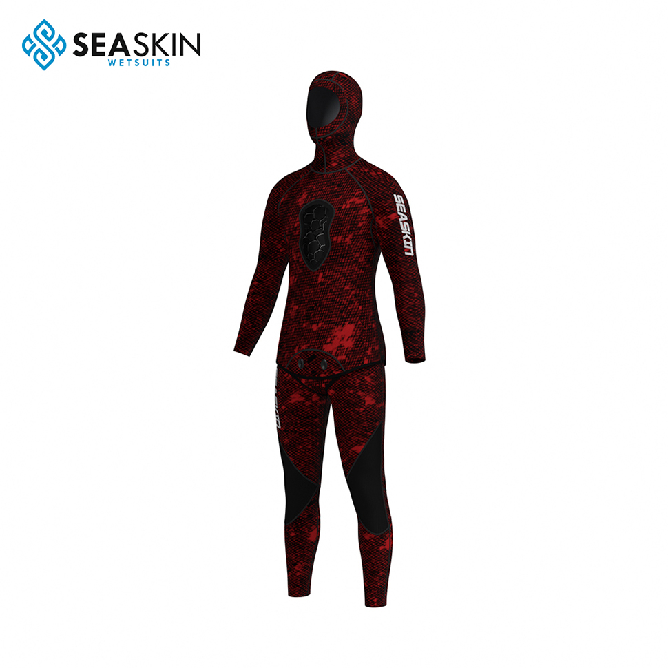 Seaskin 1.5mm Özel Dalış Erkekleri Yüzmek Spearfishing Wetsuit