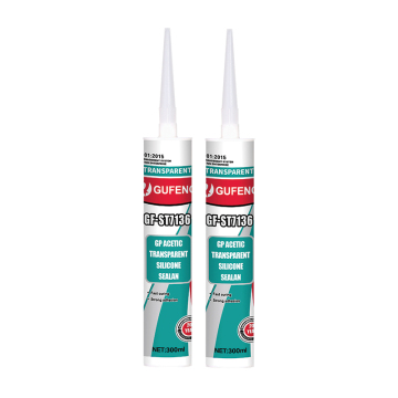 GP acetic transparant silicone sealants