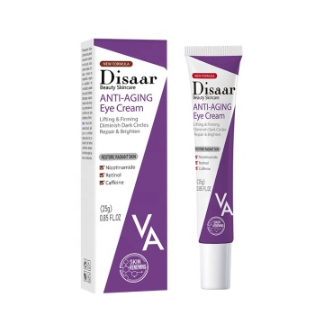 Intense Retinol Anti-Aging Firming Eye Cream with Caffeine for Bag Reduction and Brightening