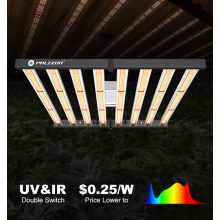 Beste vertikale dimmbare LED wachsen Licht 650W