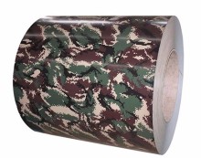 corrugated steel sheet camouflage coil printed ppgi coils