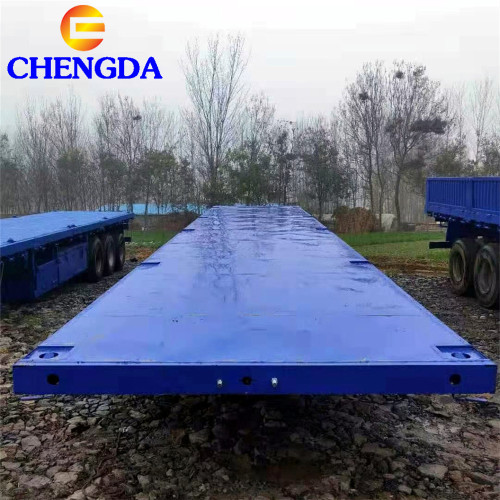 4 Axles Flatbed Trailer