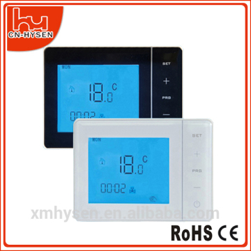 White central heating warmup thermostat