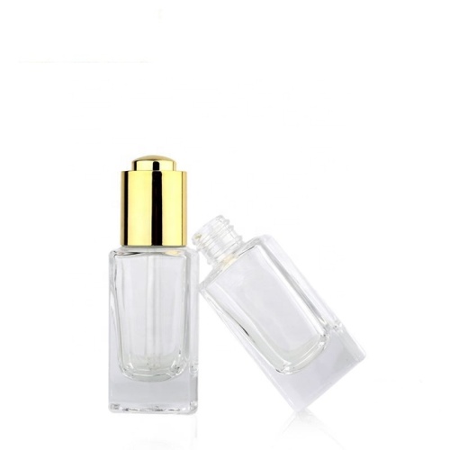 Frascos cuentagotas de cristal de lujo de 30 ml