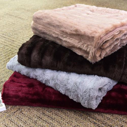 PV Plush Fleece Double Layers Blanket