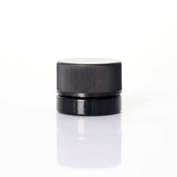 Mini Mini Black Black Square Wide Mouth Jar cho mỹ phẩm