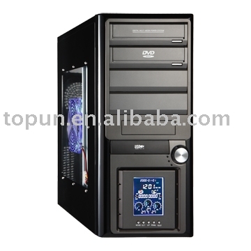 computer case TP-305 with LED screen (pc case, computer cabinet, computer power supply)