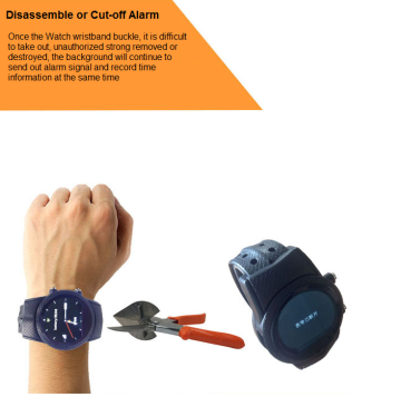 GPS Watch for Prisoner/Elders/Dementia Patient Use