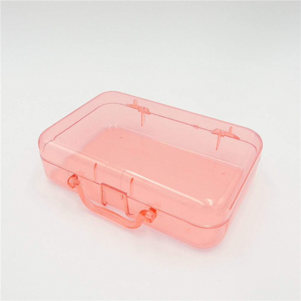 Stockage de boîte en plastique transparent ABS