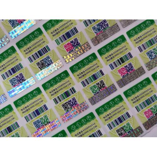 Manova sticker sticker hologram code QR