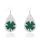 20 paires de boucles d&#39;oreilles en faux cuir de la Saint-Patrick Boucles d&#39;oreilles irlandaises en trèfle Boucles d&#39;oreilles en forme de larme de trèfle pour femmes