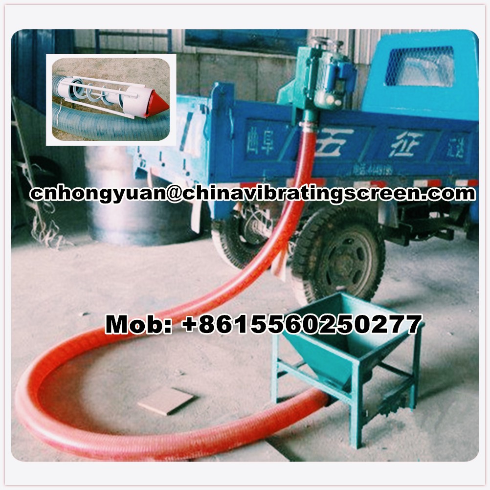 Suction type of consuming electric energy rice helical conveyor