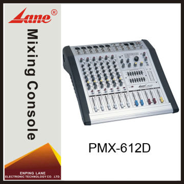 Lane PMX-612D professional power audio mixer console