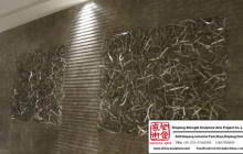 Fiberglass Lobby Metope Sculpture