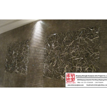 Escultura de fibra de vidrio Lobby Metope