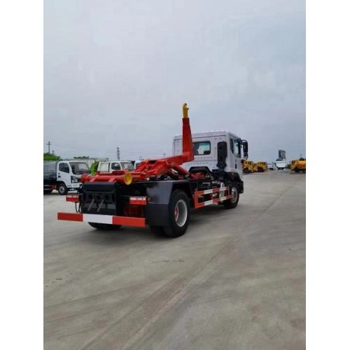 Top ranking garbage trucks with hook arm lift