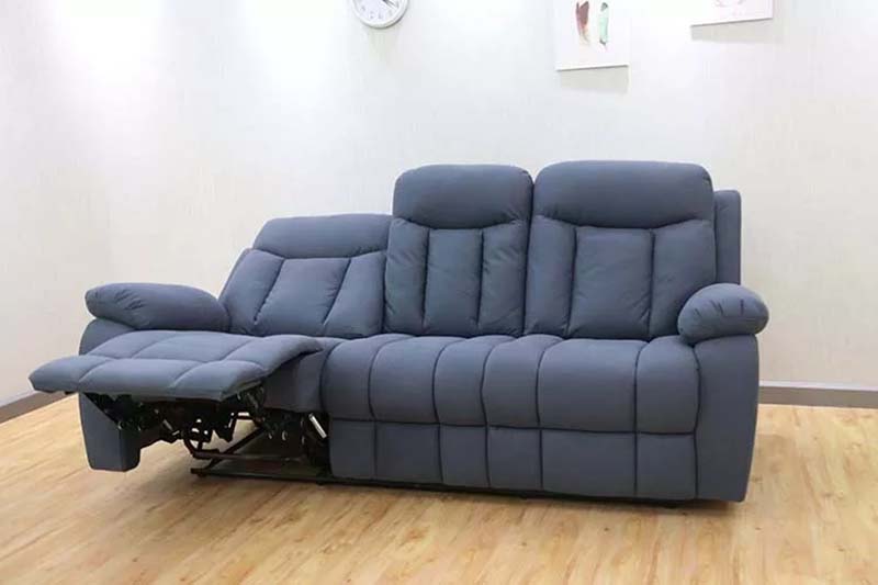 Fabric Recliner Sofa with 3 Seaters