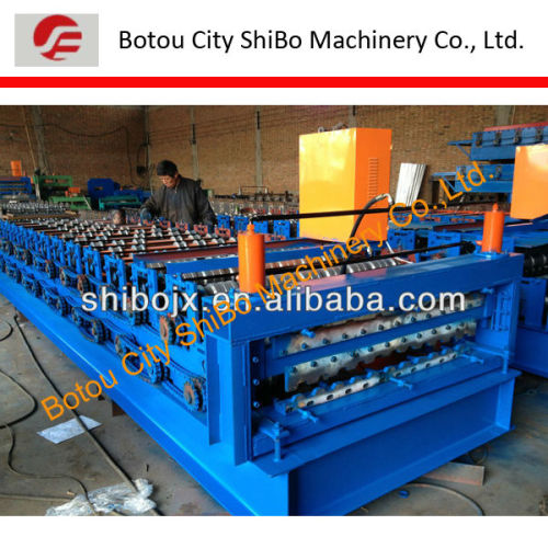 double panel roll forming machine