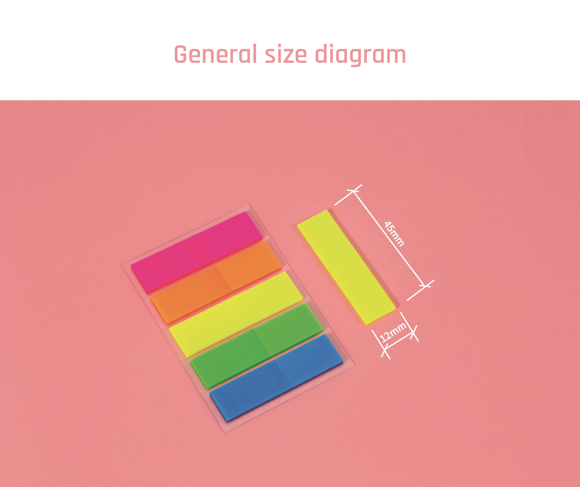 Klebrige Notizpads. Sticky Note Pads