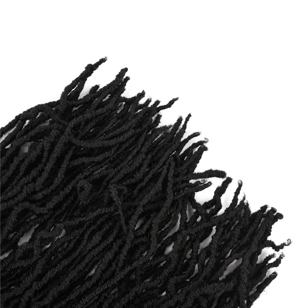 MYZYR Twist Crochet Hair Afro Kinky Curly 18 Inch Ombre Brown Long Synthetic Hair Crochet Braids Natural Hair Extensions