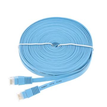 FTP UTP 100ft Ethernet Flat Internet Network Cable Cat 6