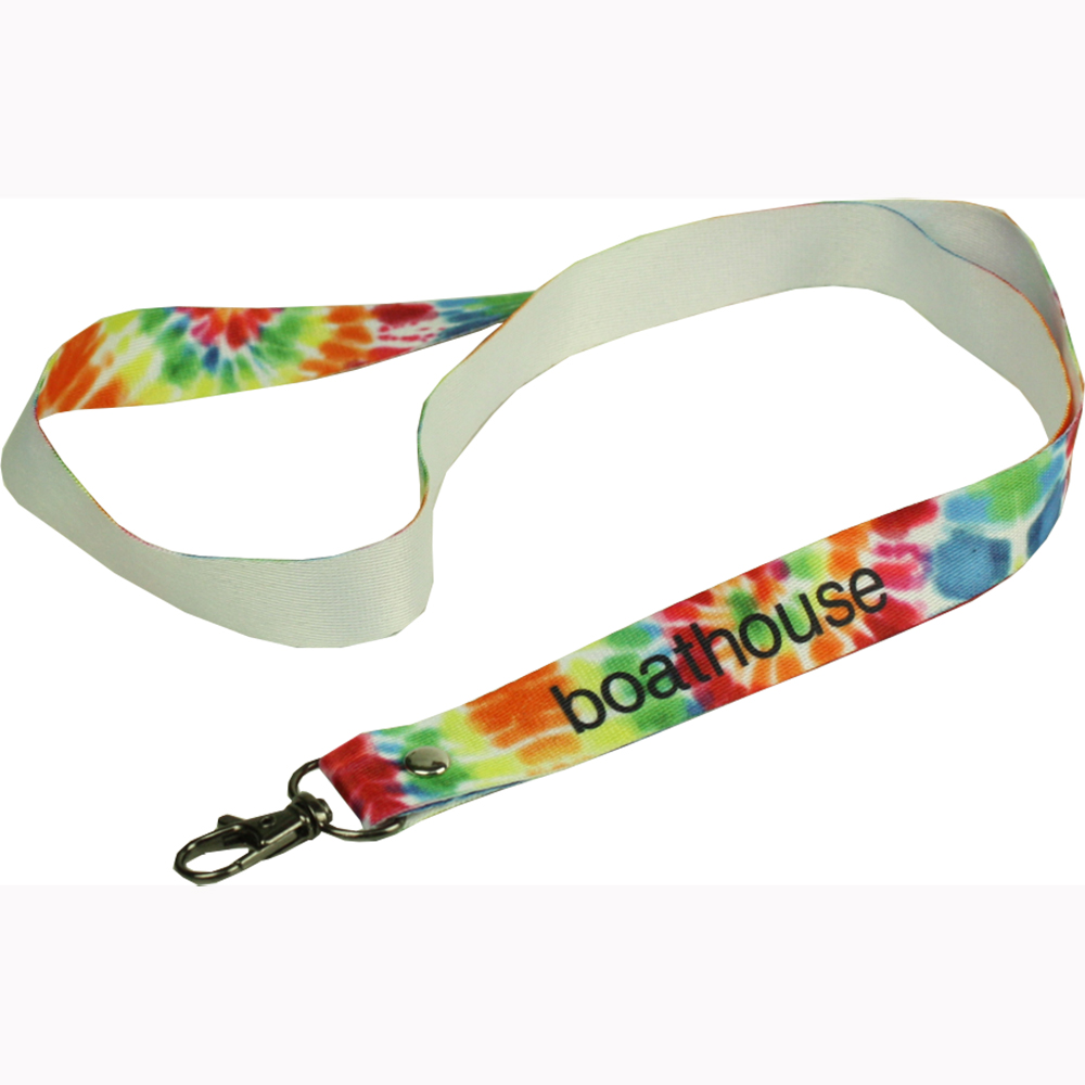 Bunter Druck Lanyard mit ID-Kartenhalter