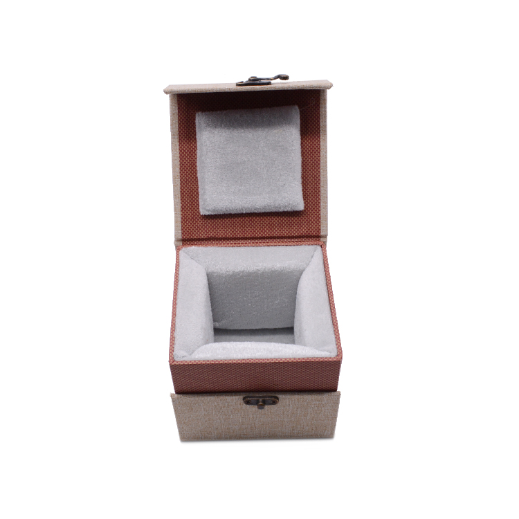 High end watch box gift box with metal lock,Custom Gift Private Label Packaging Watch Box